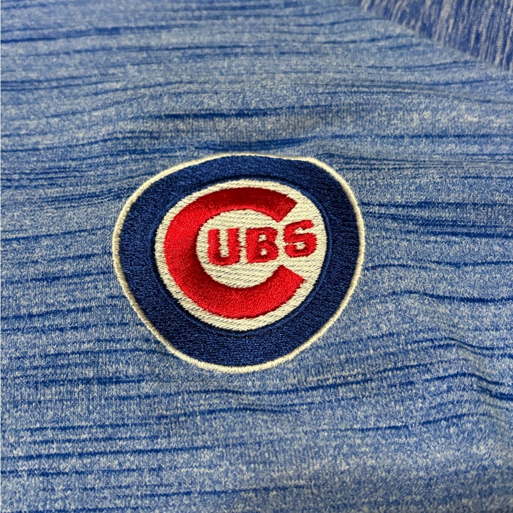EUC men’s quarter zip Cub’s pullover. In excellent condition. Embroidered. Lg. - Picture 3 of 5
